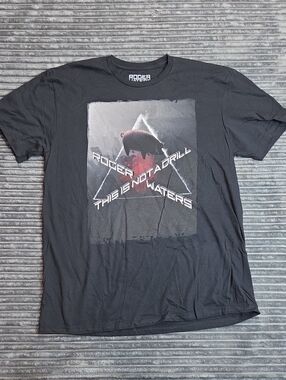 Black Graphic Tee - "This Is Not A Drill"